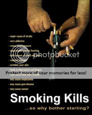 results of smoking. smoking cigarettes